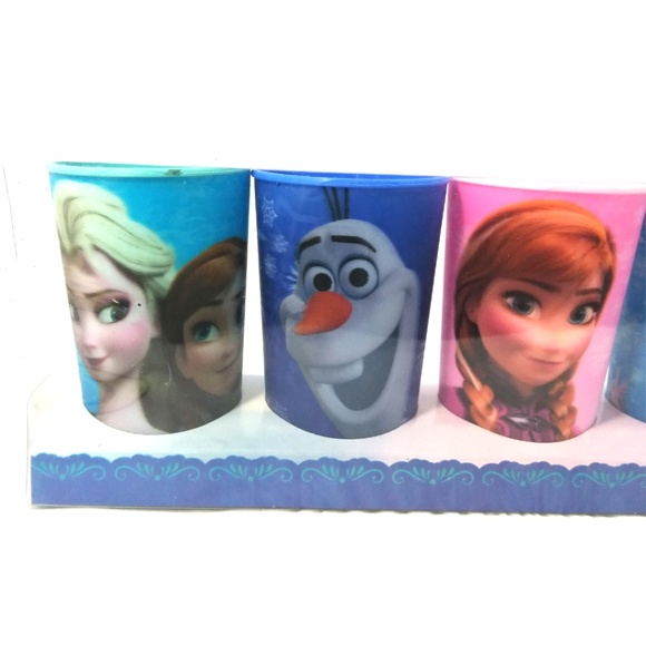 Disney Frozen-4 Pack Lenticular Cup Set - Picture 3 of 7